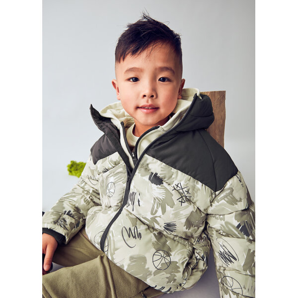 ΠΑΙΔΙΚΟ ΜΠΟΥΦΑΝ  ΣΤΑΜΠΩΤΟ ΓΚΡΙ ΑΓΟΡΙ MAYORAL 15-04417-061 - Image 2