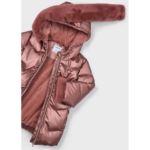 ΠΑΙΔΙΚΟ ΜΠΟΥΦΑΝ ΜΕΤΑΛΙΖΕ ΜΕ ΖΩΝΗ ΡΟΖ ΚΟΡΙΤΣΙ MAYORAL 15-04448-058 - Image 3