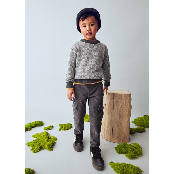 ΠΑΙΔΙΚΟ ΠΑΝΤΕΛΟΝΙ ΚΟΤΛΕ ΜΑΥΡΟ CARGO ΑΓΟΡΙ MAYORAL 15-04564-050 - Image 3