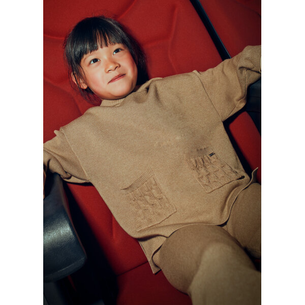 ΠΑΙΔΙΚΟ ΣΕΤ ΜΕ ΠΑΝΤΕΛΟΝΙ ΠΛΕΧΤΟ  ΚΟΡΙΤΣΙ MAYORAL 15-04580-089 - Image 3