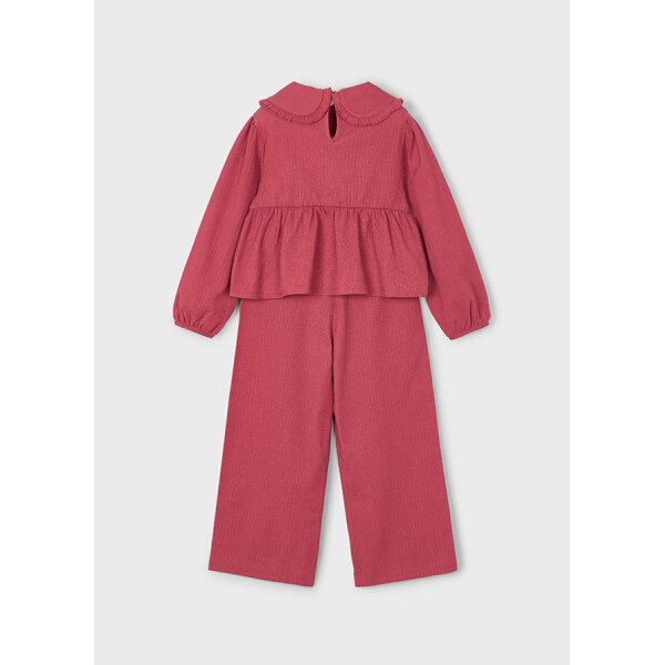 ΠΑΙΔΙΚΟ ΣΕΤ ΜΕ ΠΑΝΤΕΛΟΝΙ ΚΟΚΚΙΝΟ ΚΟΡΙΤΣΙ MAYORAL 15-04581-082 - Image 4