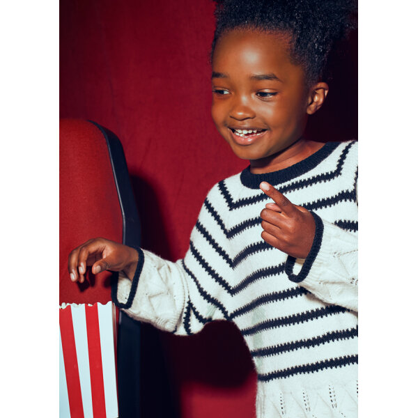 ΠΑΙΔΙΚΟ ΣΕΤ ΜΕ ΠΑΝΤΕΛΟΝΙ ΠΛΕΧΤΟ ΡΙΓΕΣ ΜΑΥΡΟ ΚΟΡΙΤΣΙ MAYORAL 15-04582-087 - Image 3