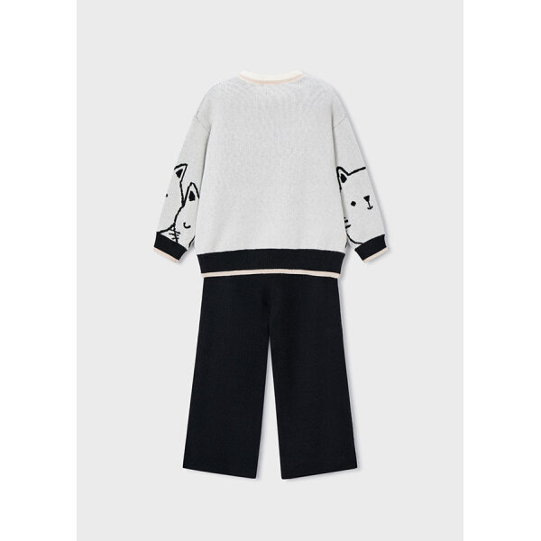 ΠΑΙΔΙΚΟ ΣΕΤ ΠΑΝΤΕΛΟΝΙ ΠΛΕΧΤΟ ΜΑΥΡΟ ΚΟΡΙΤΣΙ MAYORAL 15-04583-092 - Image 2