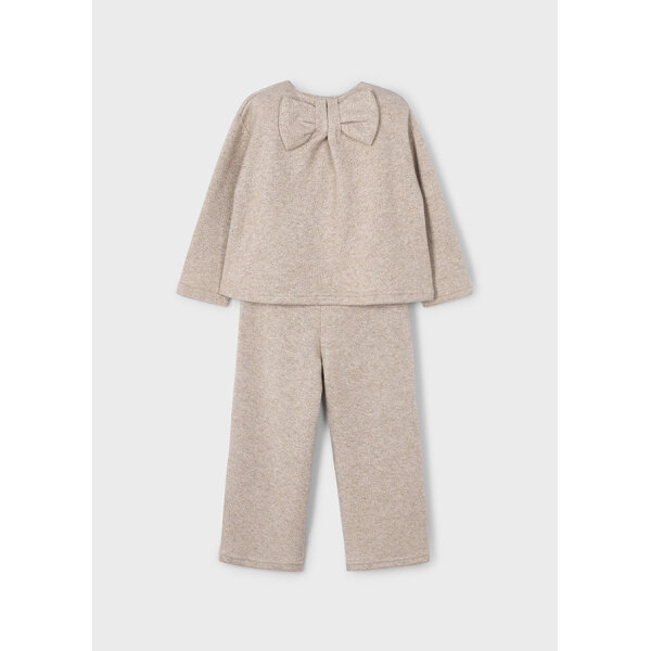 15-04584-095-L-5 ΠΑΙΔΙΚΟ ΣΕΤ ΜΕ ΠΑΝΤΕΛΟΝΙ ΠΛΕΧΤΟ ΜΠΕΖ ΚΟΡΙΤΣΙ MAYORAL 15-04584-095 - Image 1