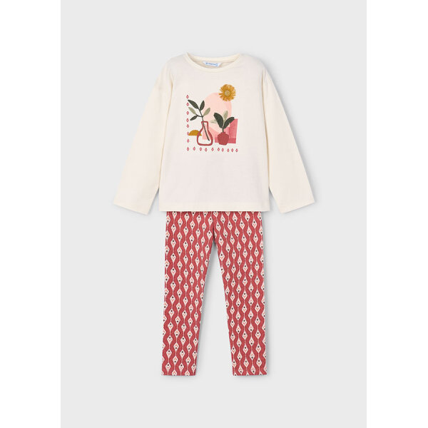 ΠΑΙΔΙΚΟ ΣΕΤ ΚΟΛΑΝ ΣΤΑΜΠΩΤΟ ΚΟΚΚΙΝΟ ΚΟΡΙΤΣΙ MAYORAL 15-04719-021 - Image 4