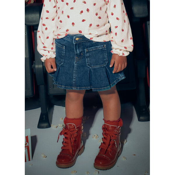 15-04901-032-L-3 ΠΑΙΔΙΚΗ ΦΟΥΣΤΑ ΤΖΙΝ ΜΕ ΠΙΕΤΕΣ ΚΟΡΙΤΣΙ MAYORAL 15-04901-032 - Image 1