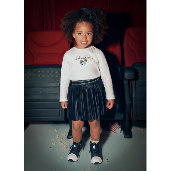 ΠΑΙΔΙΚΗ ΦΟΥΣΤΑ ΠΛΙΣΕ ΜΑΚΟ ΜΑΥΡΟ ΚΟΡΙΤΣΙ MAYORAL 15-04903-037 - Image 1