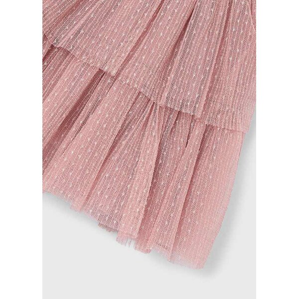 ΠΑΙΔΙΚΗ ΦΟΥΣΤΑ ΜΕ ΤΟΥΛΙ ΡΟΖ ΚΟΡΙΤΣΙ MAYORAL 15-04906-027 - Image 3