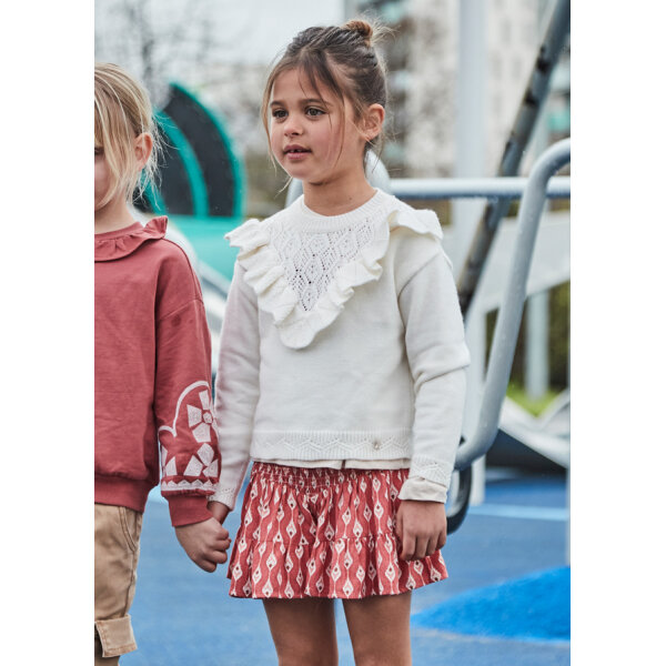 15-04907-092-L-1 ΠΑΙΔΙΚΗ ΦΟΥΣΤΑ ΠΑΝΤΕΛΟΝΙ ΚΟΚΚΙΝΟ ΚΟΡΙΤΣΙ MAYORAL 15-04907-092 - Image 1