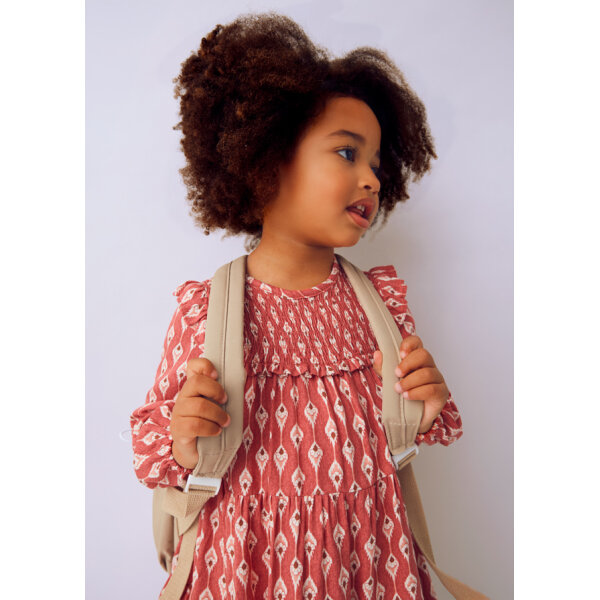 ΠΑΙΔΙΚΟ ΦΟΡΕΜΑ ΣΤΑΜΠΩΤΟ ΚΟΚΚΙΝΟ ΚΟΡΙΤΣΙ MAYORAL 15-04912-040 - Image 2