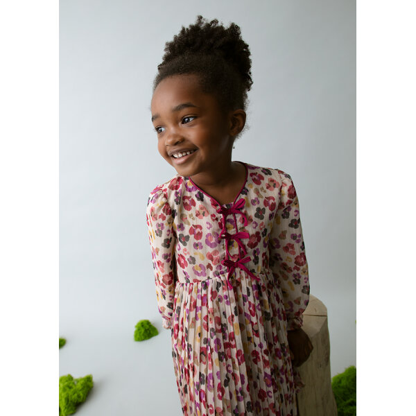 ΠΑΙΔΙΚΟ ΦΟΡΕΜΑ ΠΛΙΣΕ ΣΤΑΜΠΩΤΟ ΜΠΟΡΝΤΩ ΚΟΡΙΤΣΙ MAYORAL 15-04917-046 - Image 2