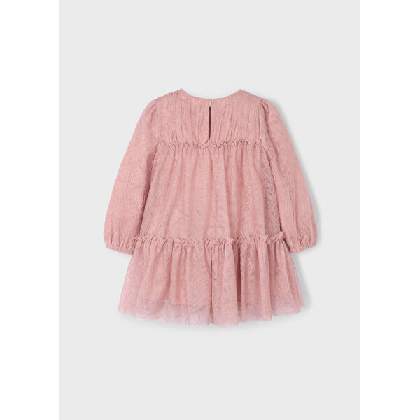 ΠΑΙΔΙΚΟ ΦΟΡΕΜΑ ΜΕ ΤΟΥΛΙ ΡΟΖ ΚΟΡΙΤΣΙ MAYORAL 15-04919-049 - Image 5