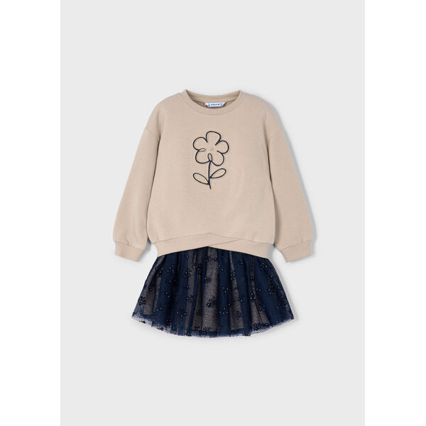 ΠΑΙΔΙΚΟ ΣΕΤ ΦΟΥΣΤΑ ΤΟΥΛΙ ΜΠΛΕ ΚΟΡΙΤΣΙ MAYORAL 15-04936-076 - Image 1