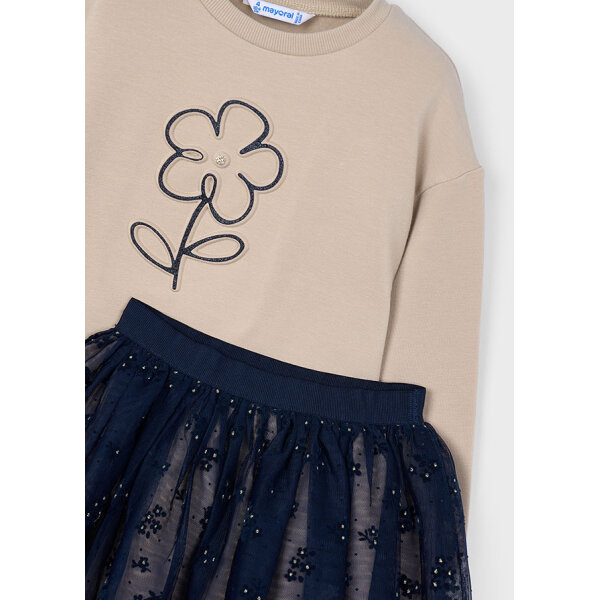 ΠΑΙΔΙΚΟ ΣΕΤ ΦΟΥΣΤΑ ΤΟΥΛΙ ΜΠΛΕ ΚΟΡΙΤΣΙ MAYORAL 15-04936-076 - Image 3