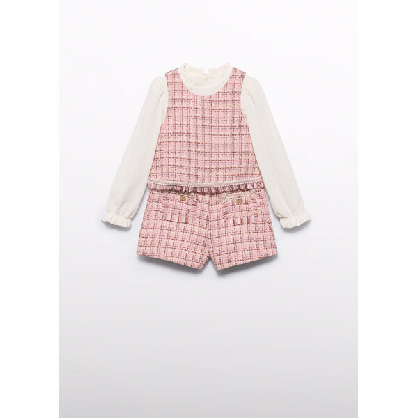 15-05727-008-L-4 ΠΑΙΔΙΚΟ ΣΕΤ ΒΕΡΜΟΥΔΑ TWEED ABEL AND LULA ΜΠΕΖ 15-05727-008 - Image 1
