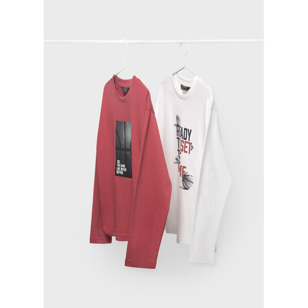 15-07002-088-L-4 ΠΑΙΔΙΚΟ ΣΕΤ ΜΠΛΟΥΖΑΚΙΑ 2 ΤΜΧ ΜΠΕΖ/ΜΩΒ ΑΓΟΡΙ MAYORAL 15-07002-088 - Image 1