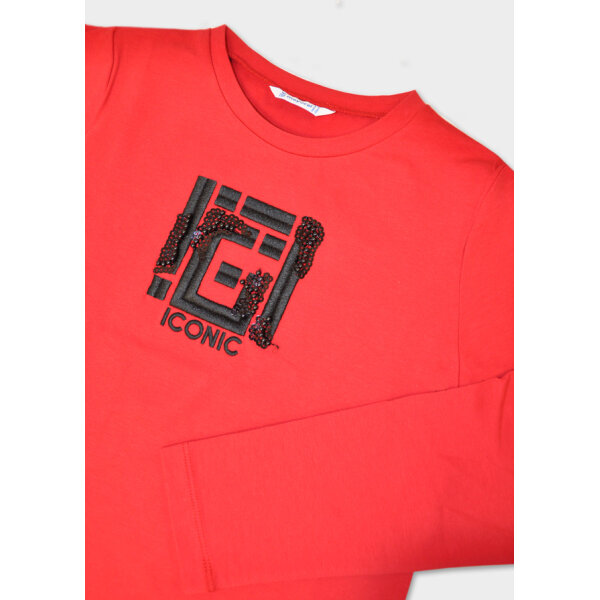 ΠΑΙΔΙΚΗ ΜΠΛΟΥΖΑ ΚΕΝΤΗΤΗ ΚΟΚΚΙΝΟ ΚΟΡΙΤΣΙ MAYORAL 15-07018-091 - Image 3