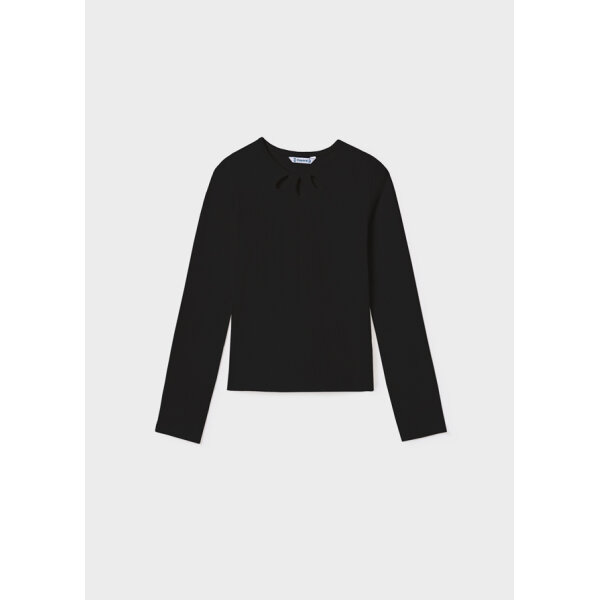 ΠΑΙΔΙΚΗ ΜΠΛΟΥΖΑ ΜΑΥΡΟ ΚΟΡΙΤΣΙ MAYORAL 15-07022-012 - Image 2