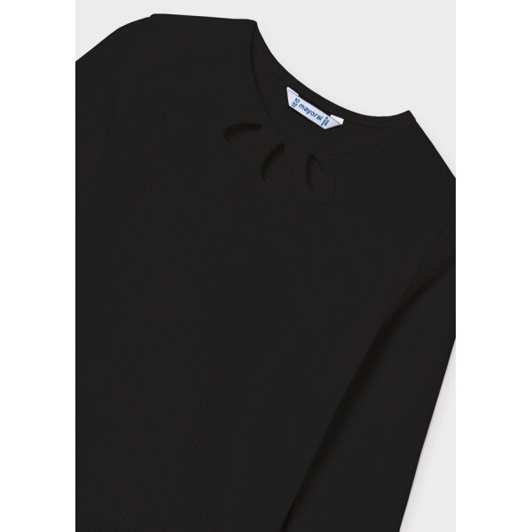 ΠΑΙΔΙΚΗ ΜΠΛΟΥΖΑ ΜΑΥΡΟ ΚΟΡΙΤΣΙ MAYORAL 15-07022-012 - Image 4