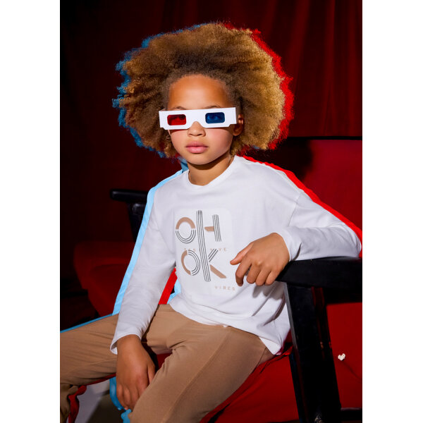 ΠΑΙΔΙΚΗ ΜΠΛΟΥΖΑ ΕΚΡΟΥ ΚΟΡΙΤΣΙ MAYORAL 15-07028-014 - Image 1