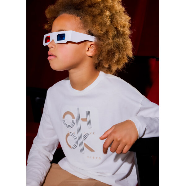 ΠΑΙΔΙΚΗ ΜΠΛΟΥΖΑ ΕΚΡΟΥ ΚΟΡΙΤΣΙ MAYORAL 15-07028-014 - Image 2