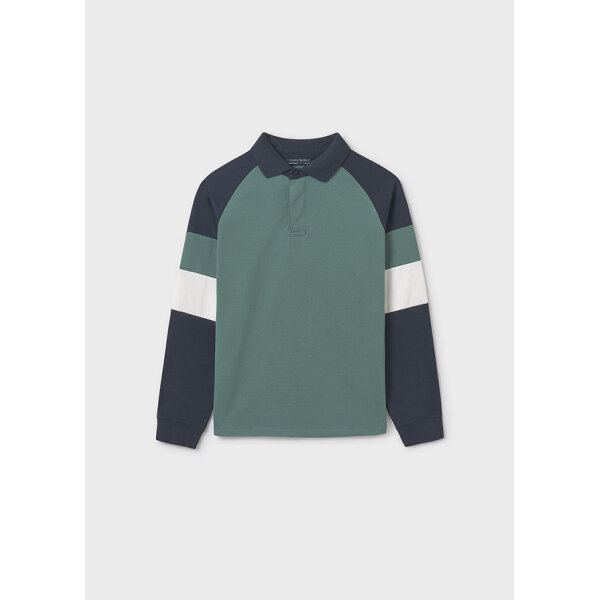 ΠΑΙΔΙΚΗ ΜΠΛΟΥΖΑ ΠΟΛΟ ΠΡΑΣΙΝΟ ΑΓΟΡΙ MAYORAL 15-07102-041 - Image 3