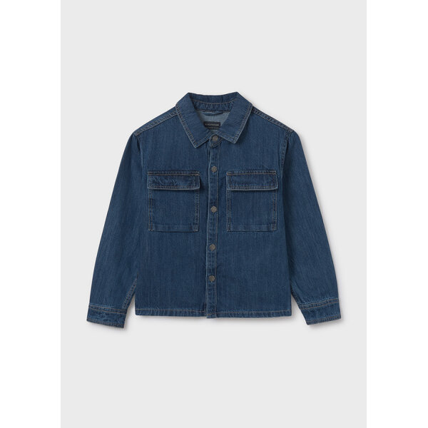 ΠΑΙΔΙΚΟ ΠΟΥΚΑΜΙΣΟ ΤΖΙΝ  ΑΓΟΡΙ MAYORAL 15-07105-068 - Image 2