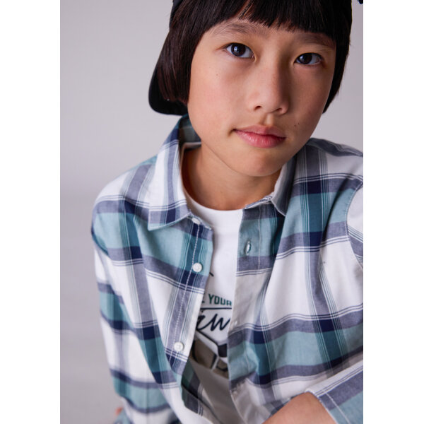 ΠΑΙΔΙΚΟ ΠΟΥΚΑΜΙΣΟ ΚΑΡΟ ΠΡΑΣΙΝΟ ΑΓΟΡΙ MAYORAL 15-07107-050 - Image 3