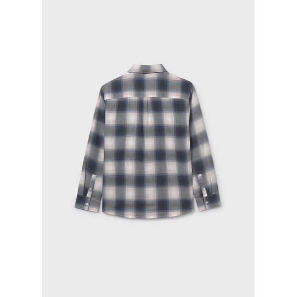 ΠΑΙΔΙΚΟ ΠΟΥΚΑΜΙΣΟ ΚΑΡΟ ΓΚΡΙ ΦΑΝΕΛΑ ΑΓΟΡΙ MAYORAL 15-07108-053 - Image 3