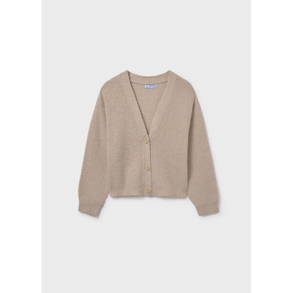 ΠΑΙΔΙΚΗ ΖΑΚΕΤΑ ΠΛΕΧΤΗ ΜΠΕΖ ΚΟΡΙΤΣΙ MAYORAL 15-07317-050 - Image 3