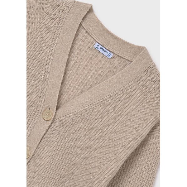 ΠΑΙΔΙΚΗ ΖΑΚΕΤΑ ΠΛΕΧΤΗ ΜΠΕΖ ΚΟΡΙΤΣΙ MAYORAL 15-07317-050 - Image 5