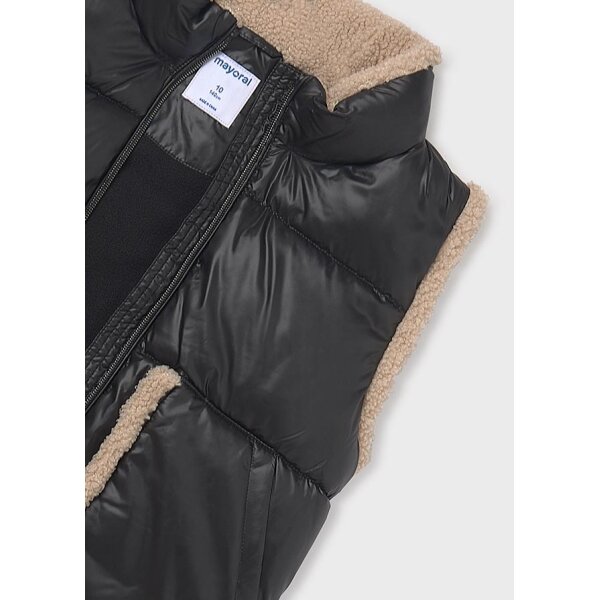 ΠΑΙΔΙΚΟ ΓΙΛΕΚΟ ΠΡΟΒΑΤΟ ΜΑΥΡΟ  ΚΟΡΙΤΣΙ MAYORAL 15-07322-065 - Image 4