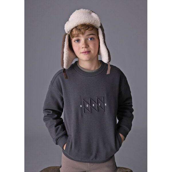 ΠΑΙΔΙΚΟ ΠΟΥΛΟΒΕΡ ΓΚΡΙ ΑΓΟΡΙ MAYORAL 15-07405-090 - Image 1