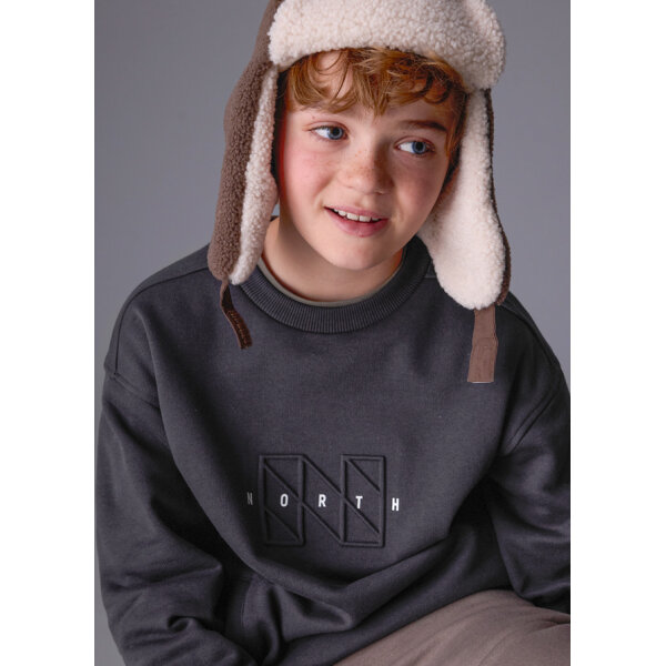 ΠΑΙΔΙΚΟ ΠΟΥΛΟΒΕΡ ΓΚΡΙ ΑΓΟΡΙ MAYORAL 15-07405-090 - Image 2