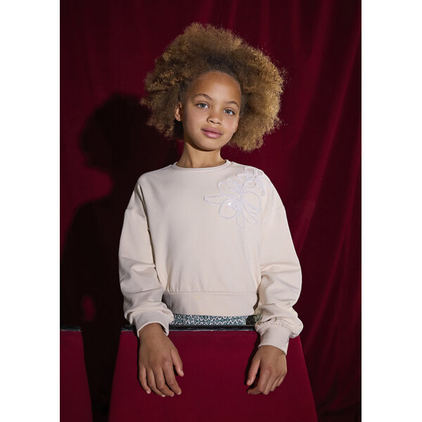 15-07421-035-L-1 ΠΑΙΔΙΚΟ ΠΟΥΛΟΒΕΡ ΜΑΚΡΥ ΜΠΕΖ ΚΟΡΙΤΣΙ MAYORAL 15-07421-035 - Image 1