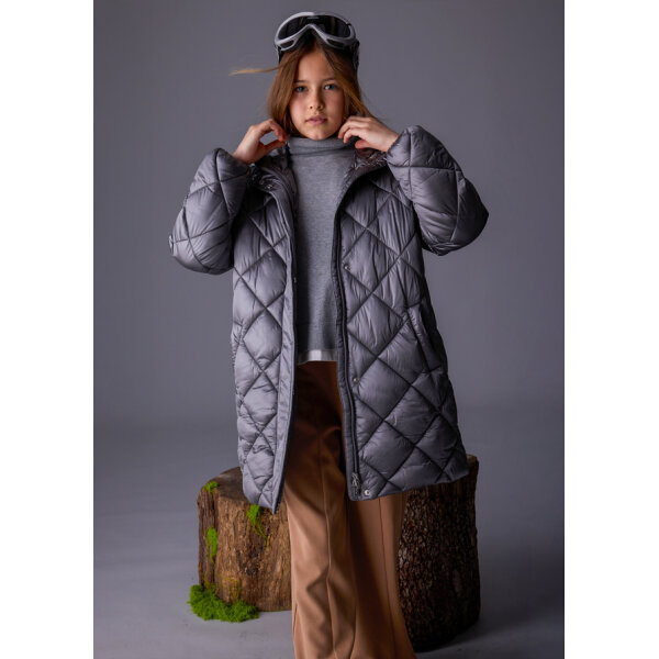 ΠΑΙΔΙΚΟ ΜΠΟΥΦΑΝ ΜΑΚΡΥ ΑΝΘΡΑΚΙ ΚΟΡΙΤΣΙ MAYORAL 15-07432-050 - Image 3