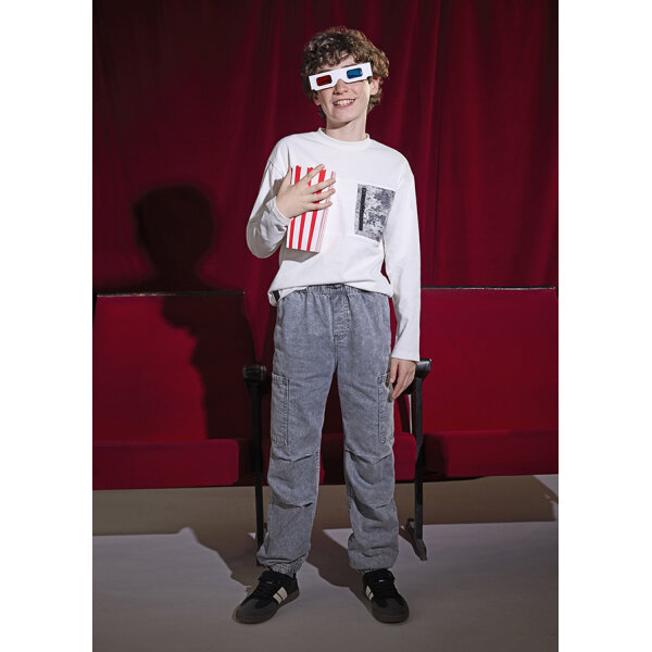 15-07564-045-L-1 ΠΑΙΔΙΚΟ ΠΑΝΤΕΛΟΝΙ CARGO ΓΚΡΙ ΑΓΟΡΙ MAYORAL 15-07564-045 - Image 1