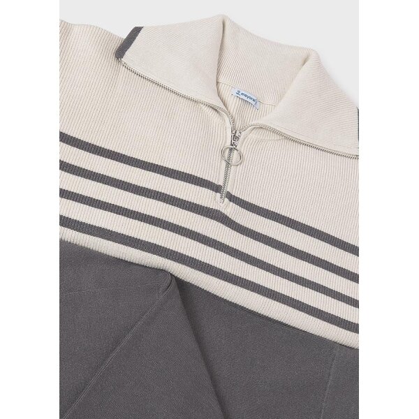 ΠΑΙΔΙΚΟ ΣΕΤ ΠΑΝΤΕΛΟΝΙ ΠΛΕΧΤΟ ΓΚΡΙ ΚΟΡΙΤΣΙ MAYORAL 15-07583-014 - Image 4