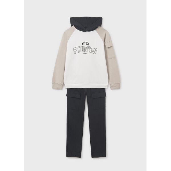 ΠΑΙΔΙΚΟ ΣΕΤ ΦΟΡΜΑ ΜΠΕΖ/ΜΑΥΡΟ BLOCKING ΑΓΟΡΙ MAYORAL 15-07851-063 - Image 1