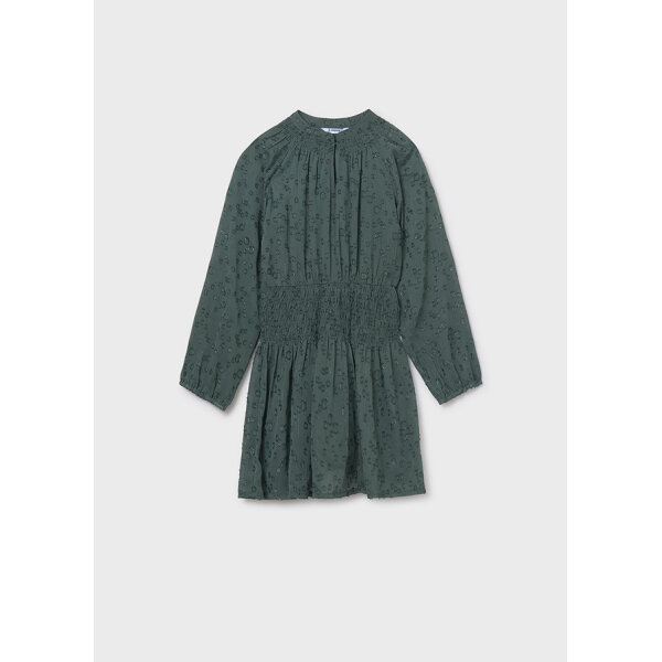 15-07909-055-L-4 ΠΑΙΔΙΚΟ ΦΟΡΕΜΑ ΓΑΖΑ LUREX ΠΡΑΣΙΝΟ ΚΟΡΙΤΣΙ MAYORAL 15-07909-055 - Image 1