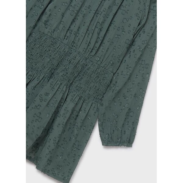 ΠΑΙΔΙΚΟ ΦΟΡΕΜΑ ΓΑΖΑ LUREX ΠΡΑΣΙΝΟ  ΚΟΡΙΤΣΙ MAYORAL 15-07909-055 - Image 4