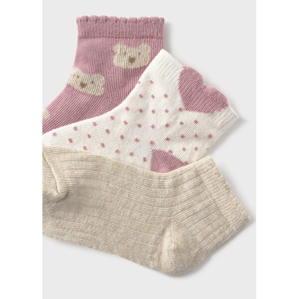 ΠΑΙΔΙΚΟ ΣΕΤ 3 ΚΑΛΤΣΑΚΙΑ ΚΟΡΙΤΣΙ MAYORAL 15-10012-054 - Image 2