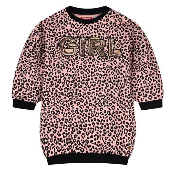 ΠΑΙΔΙΚΟ ΦΟΡΕΜΑ ΡΟΖ  ANIMAL PRINT ΚΟΡΙΤΣΙ ENERGIERS 15-125341-7 - Image 1