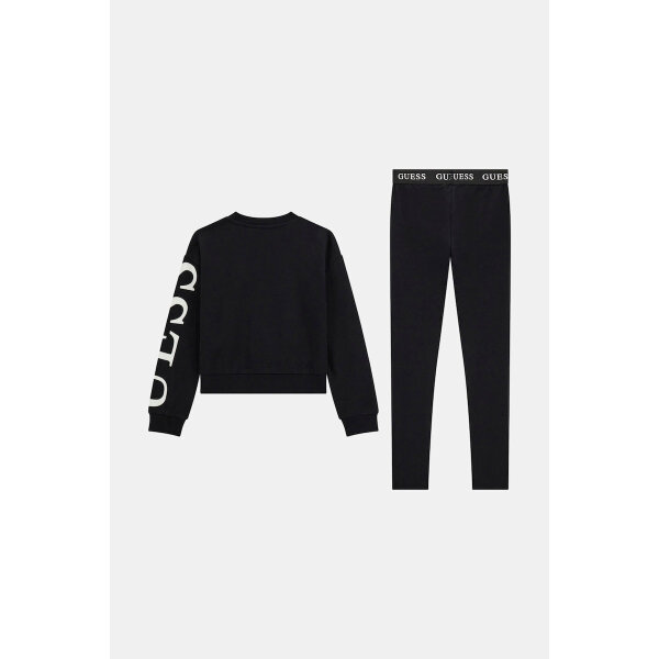 ΠΑΙΔΙΚΟ SET LS ACTIVE TOP+LEGGINGS INDIA  GUESS J4YG01KA6R4-GU0/JBLK - Image 2