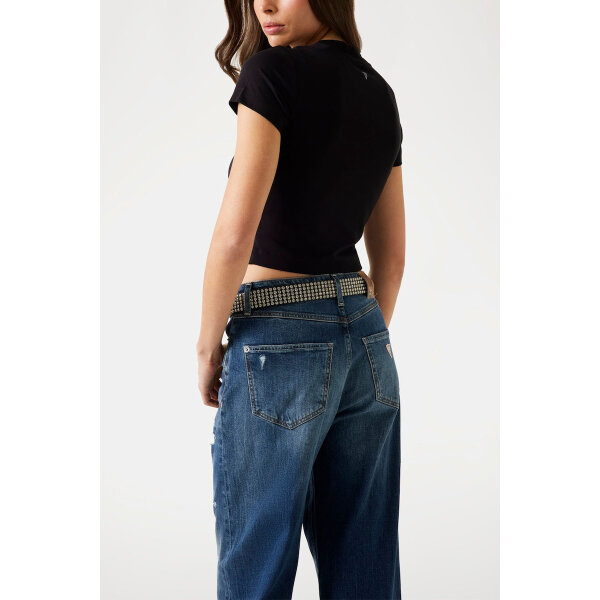 ΓΥΝΑΙΚΕΙΑ ΜΠΛΟΥΖΑ SS BASIC MINI LOGO TEE GUESS W5YI06KCYV2-GU0/JBLK - Image 2