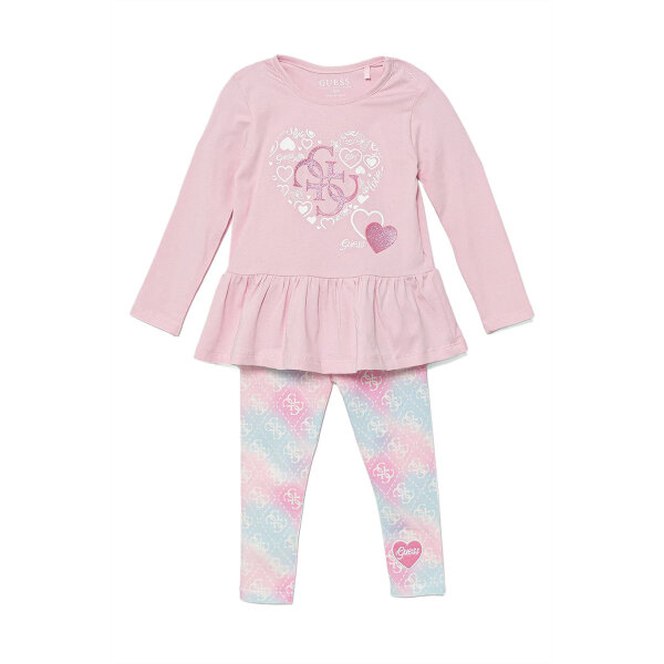 20250717110814_guess_set_2tmch_cotton_candy_pink_a5yg04k6yw4_g65u ΒΡΕΦΙΚΟ ΣΕΤ LS T-SHIRT+LEGGINGS GUESS A5YG04K6YW4-GU0/G65U - Image 1