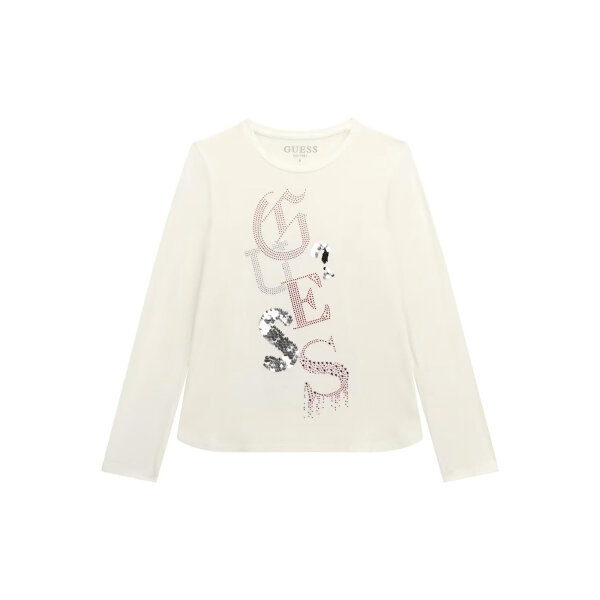 20250811161238_guess_paidiki_mplouza_makrymaniki_leyki_j5yi14kapo0_g011 ΠΑΙΔΙΚΗ ΜΠΛΟΥΖΑ VSCOSE LS T-SHIRT GUESS J5YI14KAPO0-GU0/G011 - Image 1