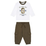 ΒΡΕΦΙΚΟ ΣΕΤ LS T-SHIRT + CARGO JOGGER GUESS I5YG06K8HM4-GU0/G011
