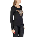 ΓΥΝΑΙΚΕΙΑ ΜΠΛΟΥΖΑ LS CN LEO TRIANGLE TEE GUESS W5BI75J1314-GU0/JBLK - Image 3