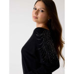 ΓΥΝΑΙΚΕΙΟ ΠΛΕΚΤΟ BAT SLEEVE LORETTA LOGO SWTR GUESS W5BR38Z2NQ2-GU0/JBLK - Image 2